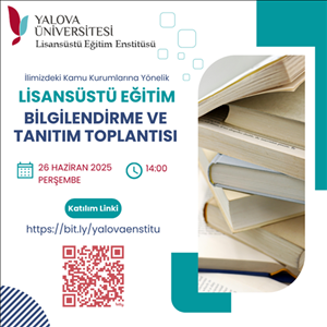 Kamu Kurumlarına Yönelik Bilgilendirme Toplantısı