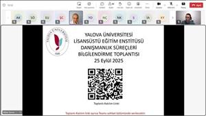 Öğretim Üyelerimiz ile Bilgilendirme Toplantısı Gerçekleştirildi