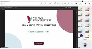 Öğrencilerimiz ile 2026-2027 Güz Yarıyılı Oryantasyon ve Tanışma Toplantısı Gerçekleştirildi