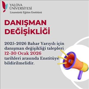 Danışman Değişikliği Talepleri