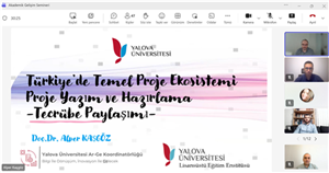 "Lisansüstü Araştırmalarda Proje Yazımı" Semineri Gerçekleştirildi